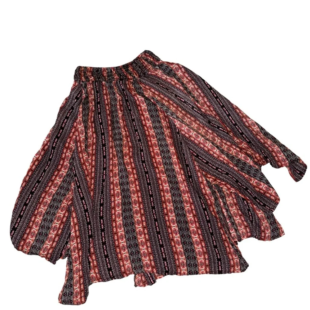 Abercrombie & Fitch Asymmetric Gypsy Hippie Skirt Sz L